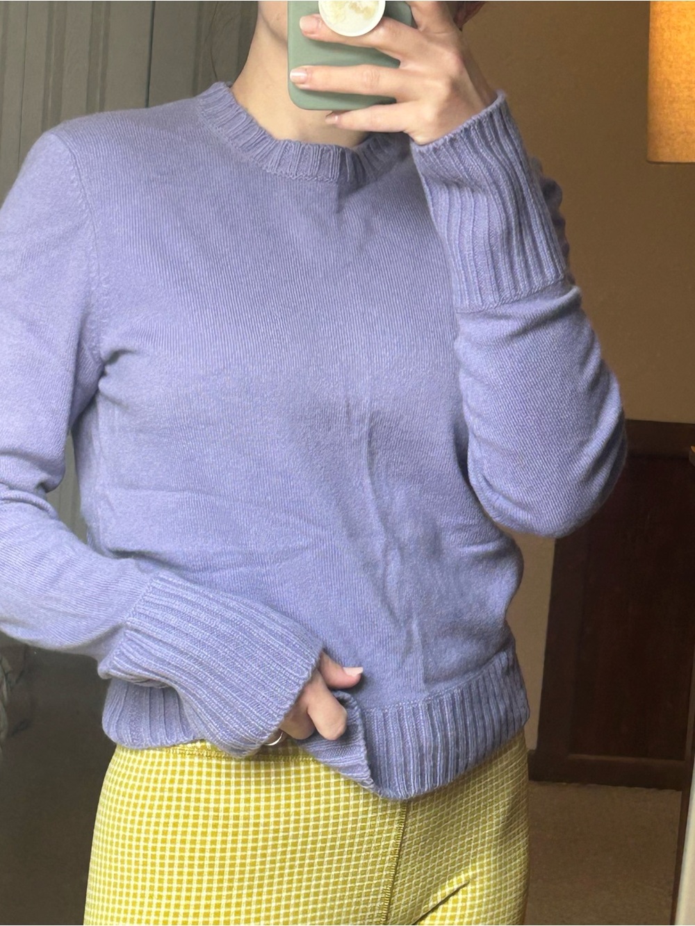 Ralph Lauren Lavender Crewneck Sweater